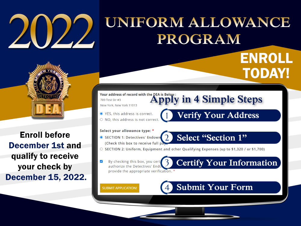 2022 Uniform Allowance Program